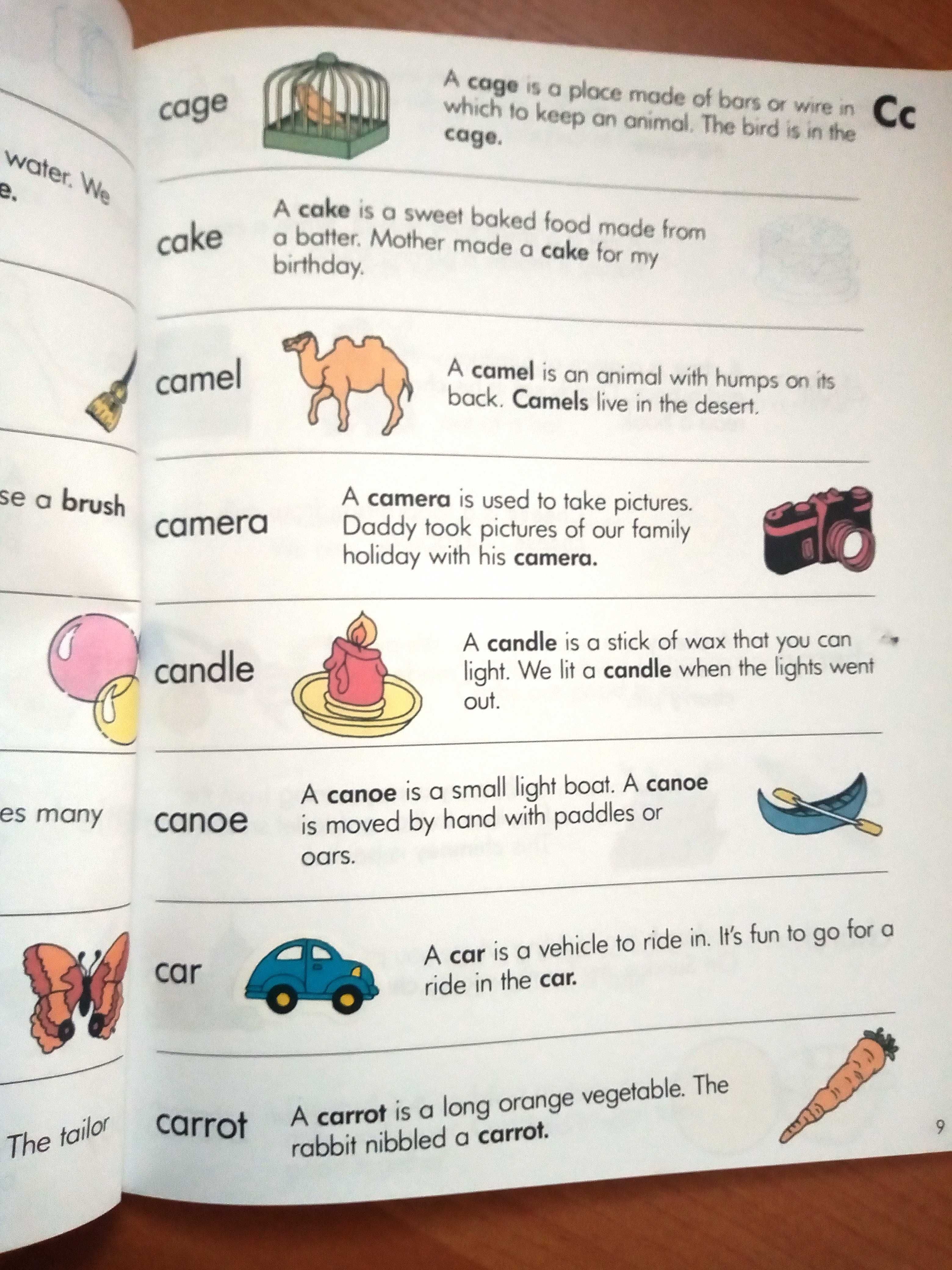 słownik dla dzieci obrazkowy angielski używany