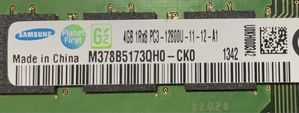 Memória Ram Samsung 4Gb DDR3 1333Mhz