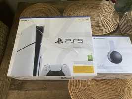 Konsola Sony Playstation 5 slim + sluchawki Sony pulse 3D