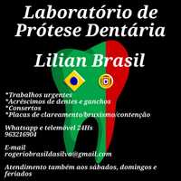 Consertos e fabricação de Prótese Dentária