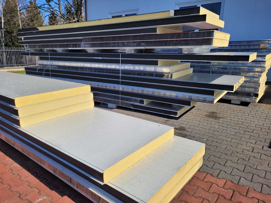 Płyty warstwowe, ścienne, obornickie, dachowe