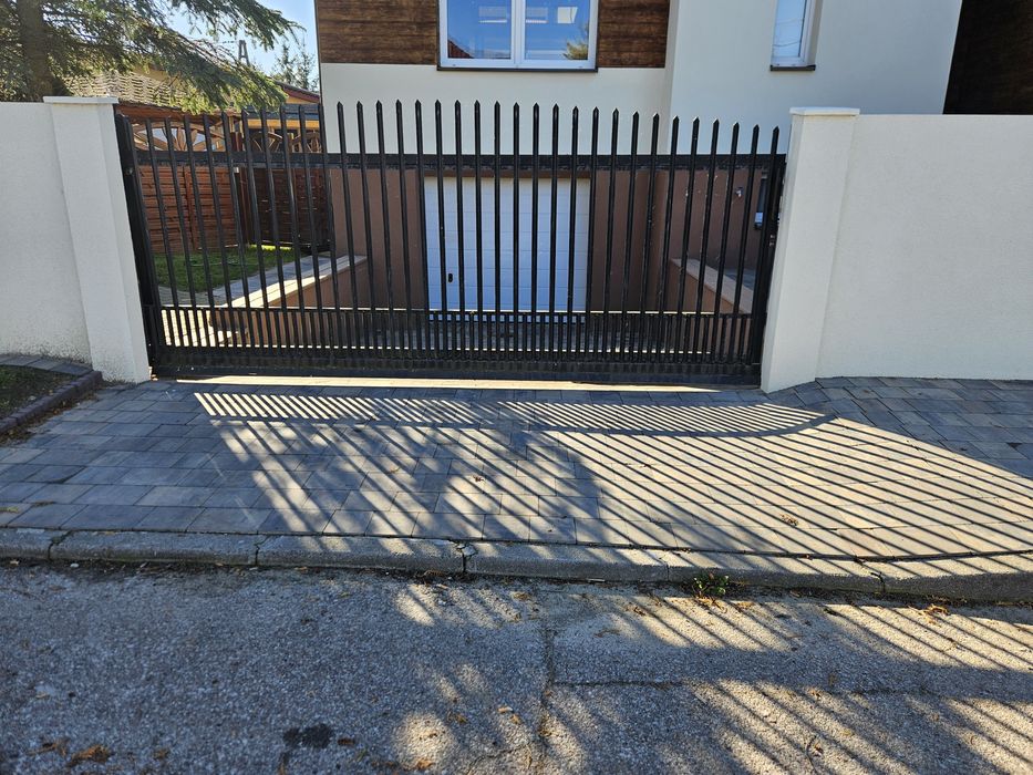 brama przesuwna 5 m + furtka