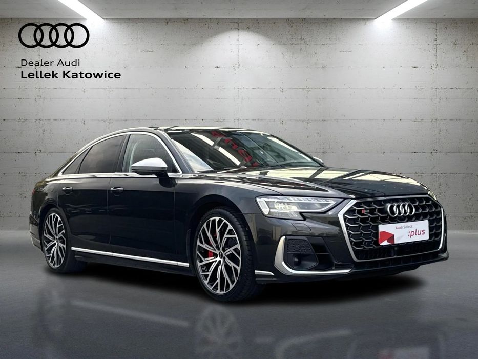 Audi S8 V8 570KM, Kamery 360, Masaż, Salon Polska, FV23%