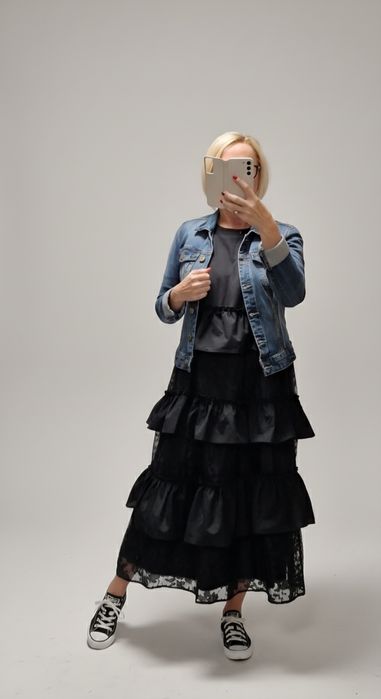 Włoska sukienka perełka