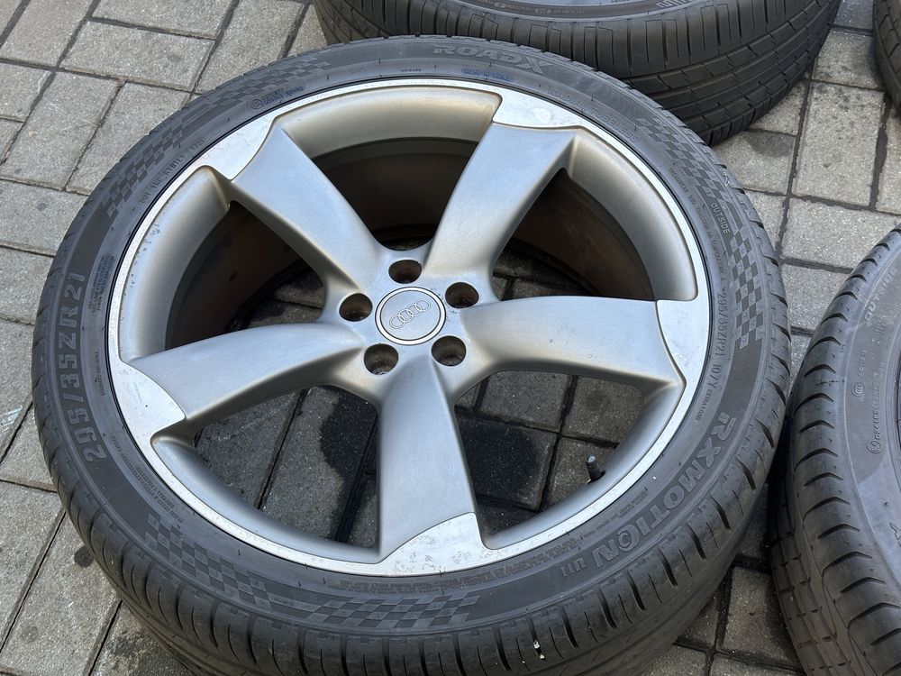 Koła Felgi aluminiowe ROTOR 21” 9J ET35 AUDI A6 S6 A7 A8 5x112
