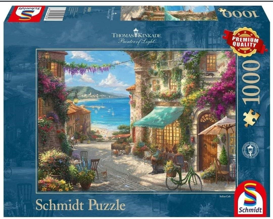 Puzzle Schmidt Thomas Kinkade 1000  Kawiarenka