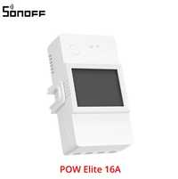 Sonoff Pow Elite R3 Реле 16А Вольт/ампер/ват-метр, Wi-Fi