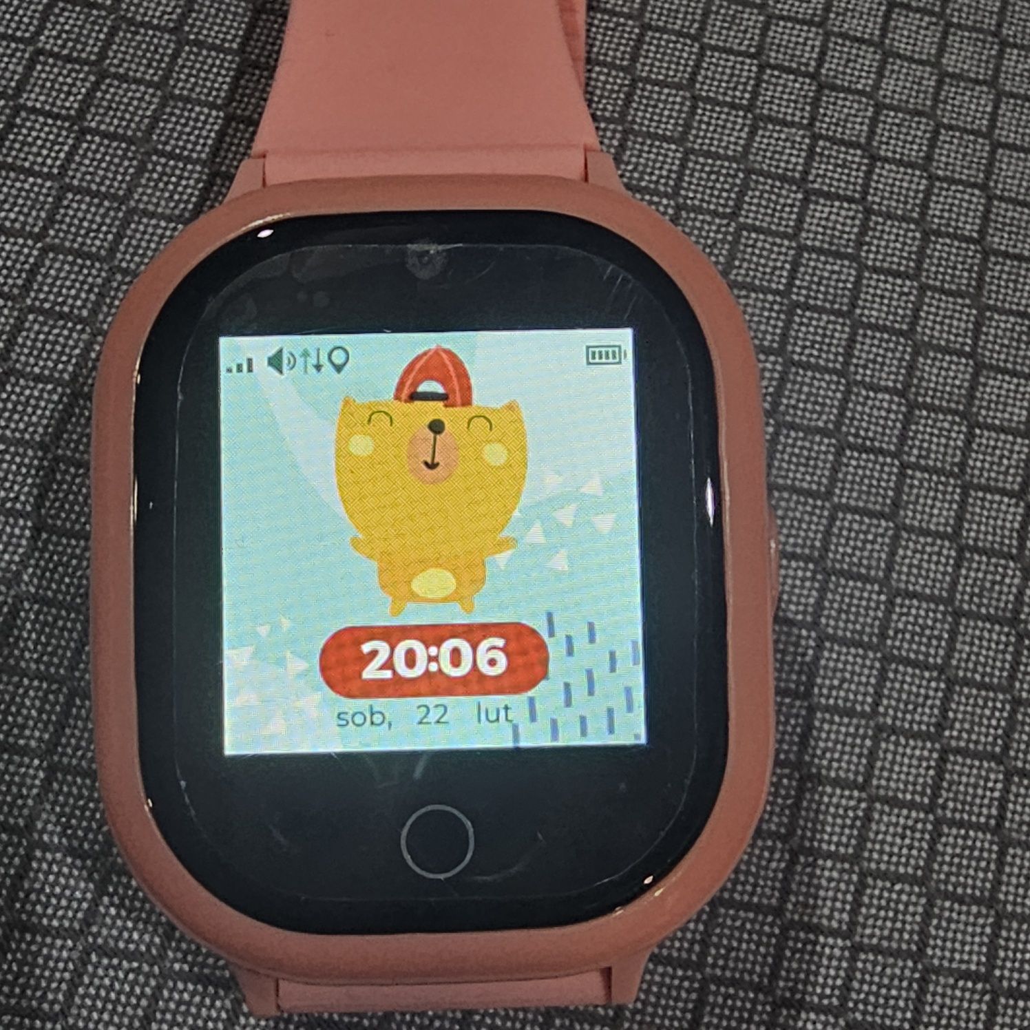 Zegarek smartwatch różowy