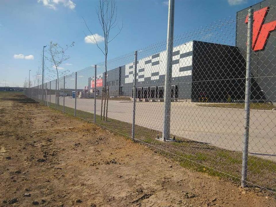 Siatka Ogrodzeniowa Ocynkowana Powlekana PCV ZIELONA H 1,5m