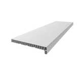 Vilo - PARAPET WEWNĘTRZNY PVC komorowy szerokość 25cm BIAŁY biel 1m