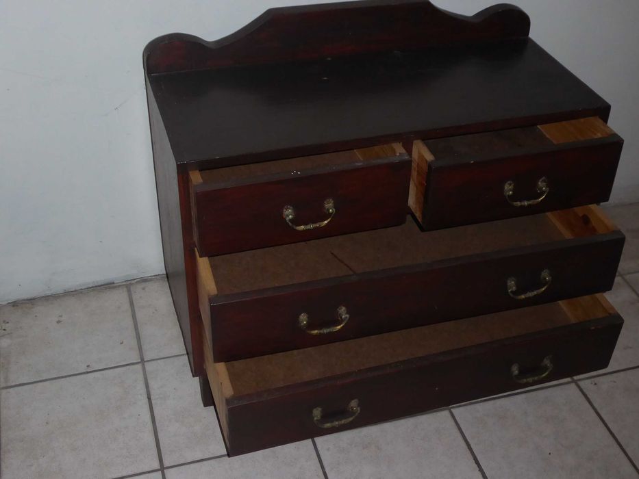 KOMODA Drewniana Rzemieślnicza od stolarza pocz. lat 80ych, Wroc