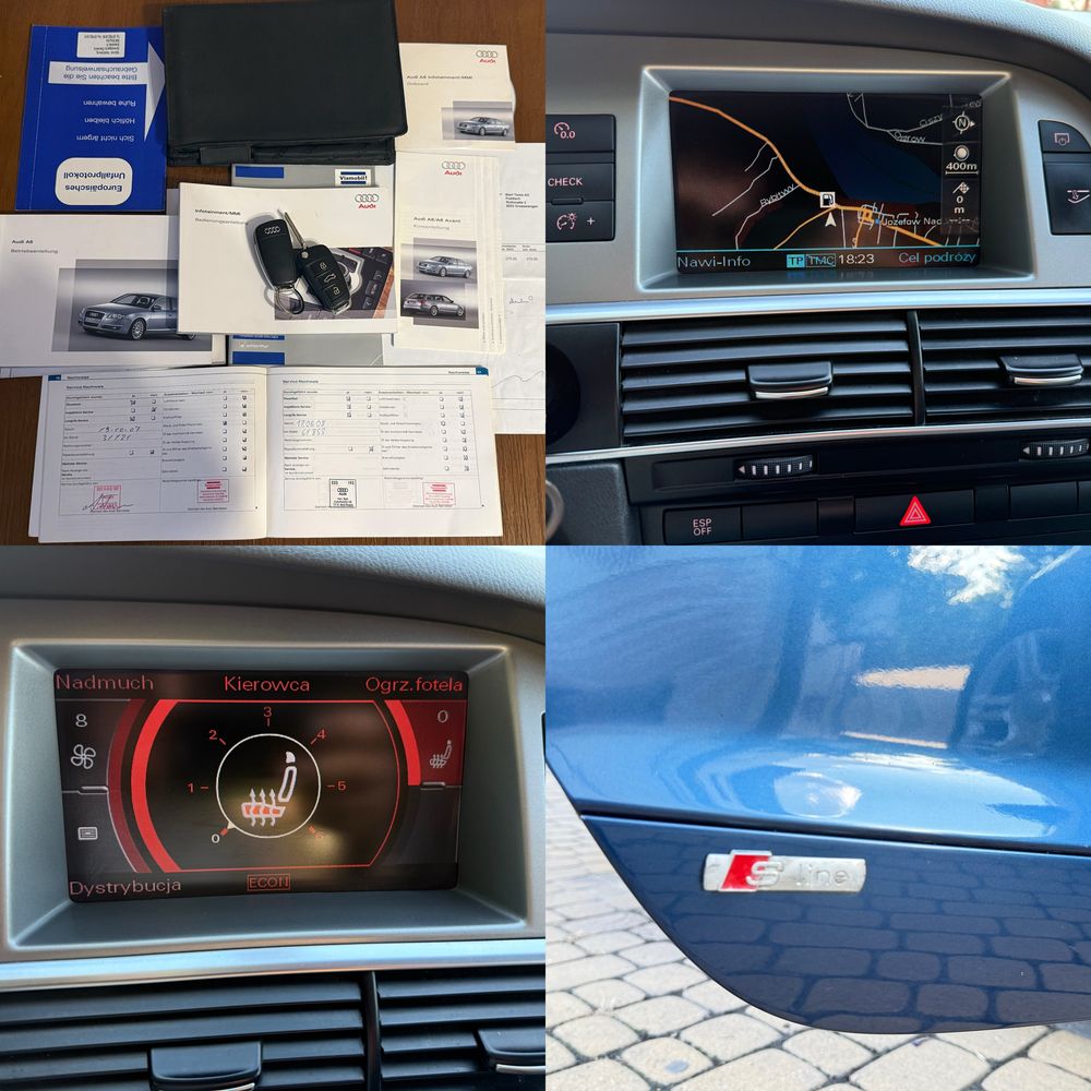 Audi A6 C6 2008R 3.2FSI 260Km*SLINE*Automat*Bixenon*BEZWYPADKOWA*Zadba