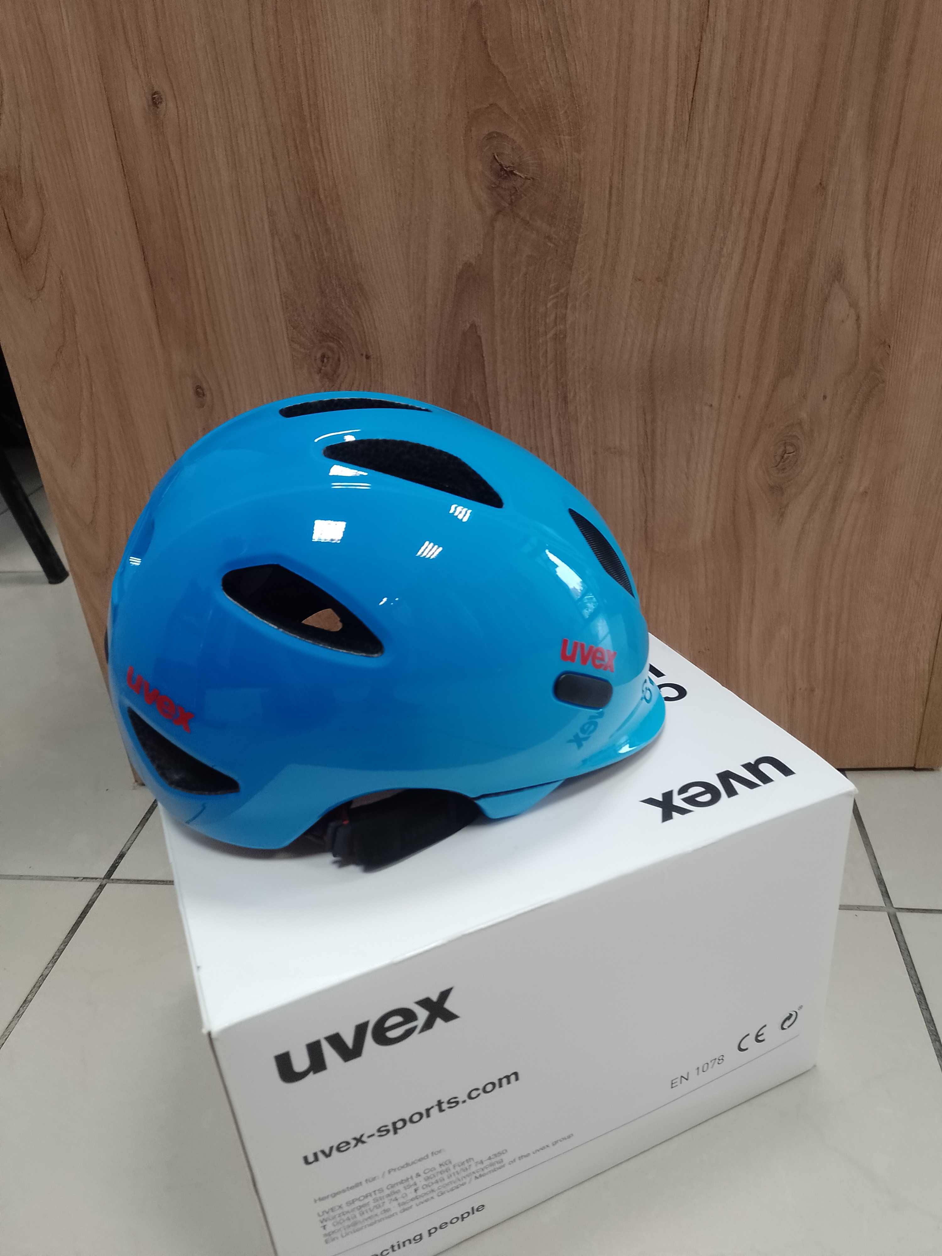 Kask Uvex Oyo niebieski