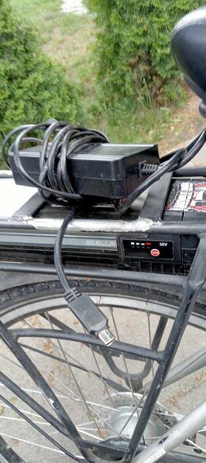 Rower Stella ze wspomaganiem elektrycznym , sprawny