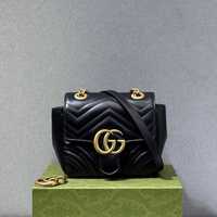 Сумка GUCCI Marmot Mini Bag Black  оригинал, в отличном состоянии