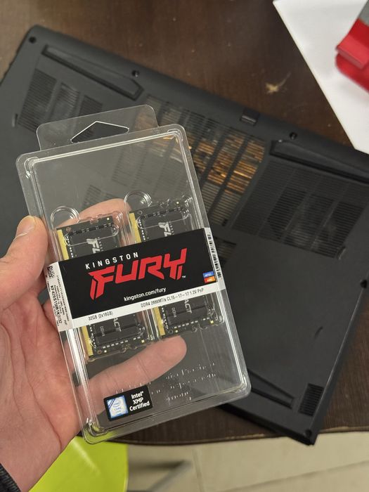 ОЗУ Оперативна памʼять 32 GB DDR4 Kingston FURY impact CL15