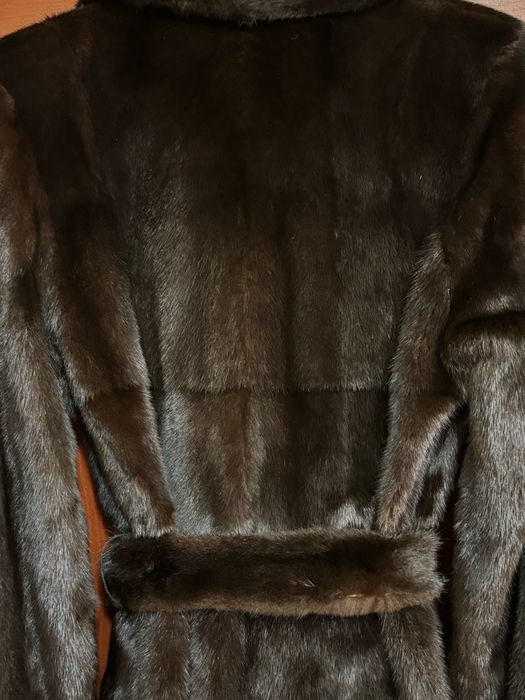 Шуба норкова подовжена