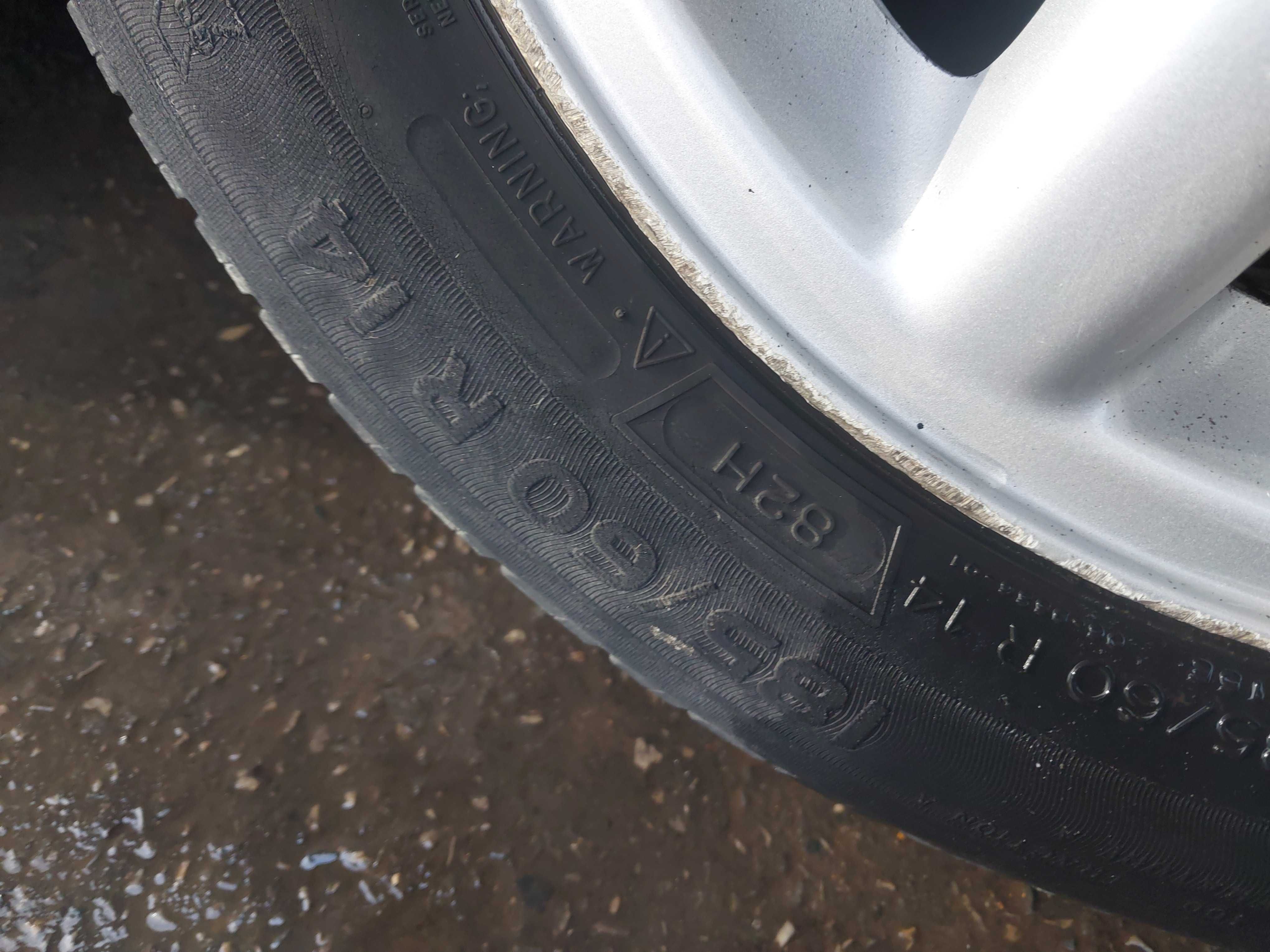 Alufelgi 4x100 Golf 3 / 2 14 Cali Opony Michelin Komplet WYSYŁKA