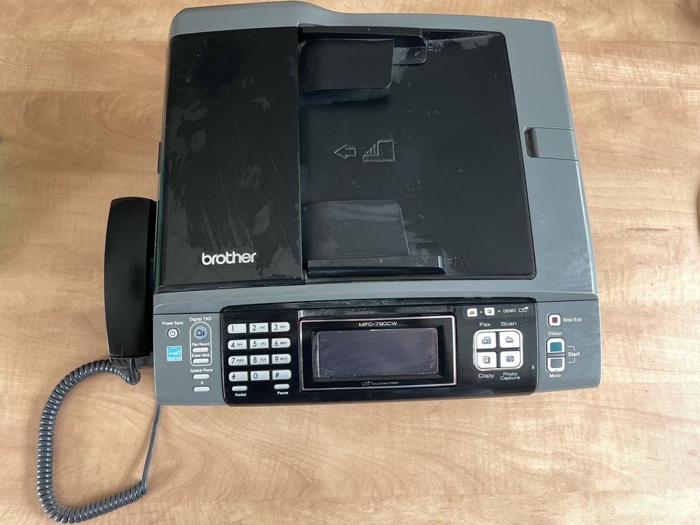 Telefon fax skaner drukarka ksero BROTHER MFC-790CW kolorowa