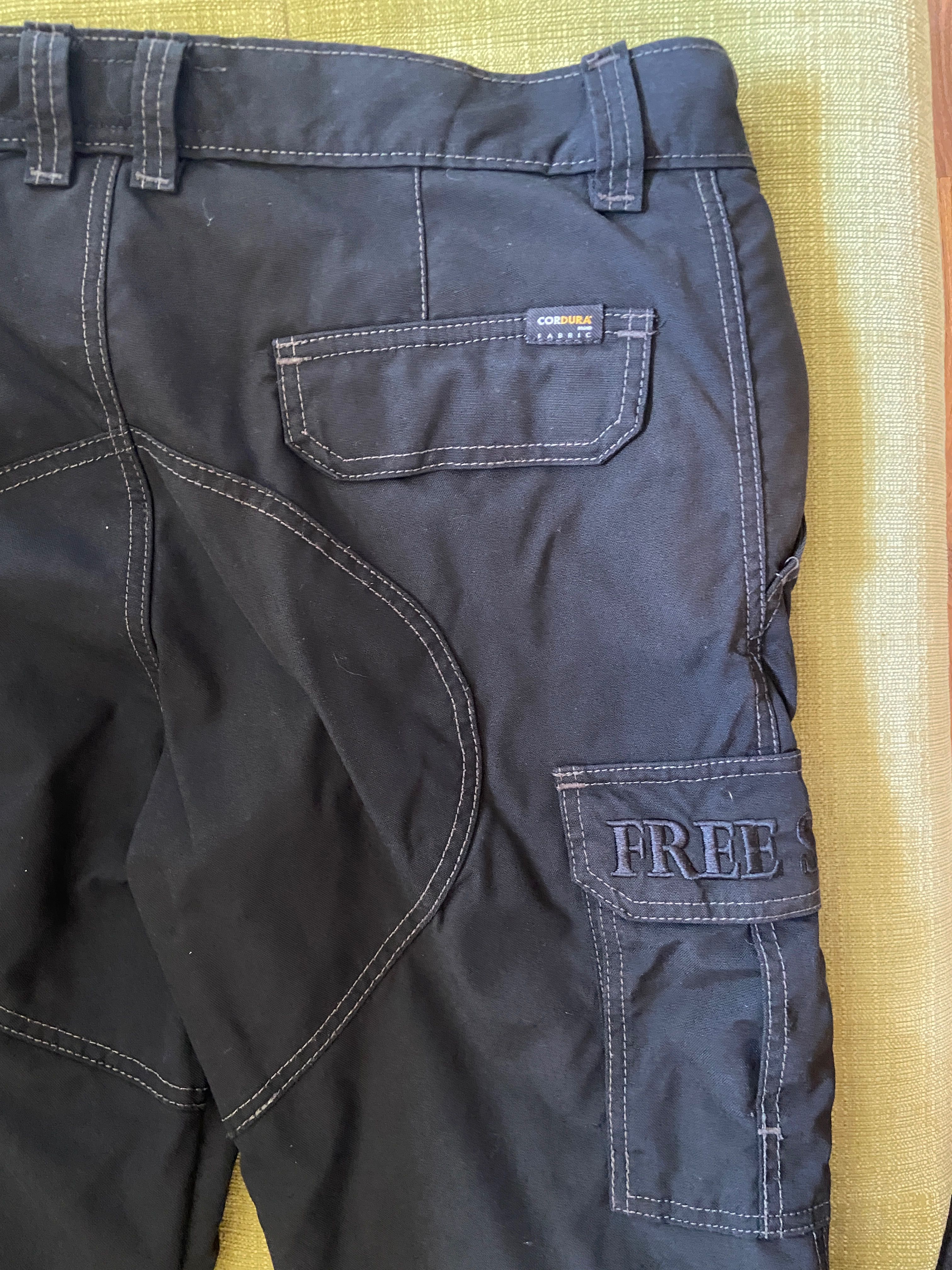 spodnie motocyklowe cordura , rozmiar M, czarne, super stan