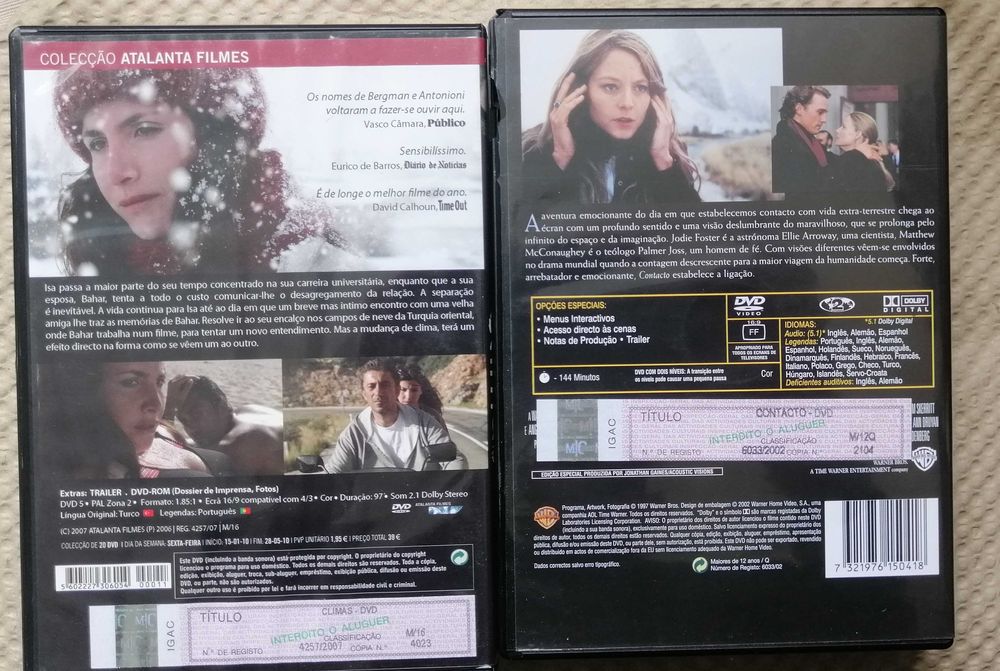 Climas Nuri Bilge Ceylan Contacto Jodie Foster Matthew McConaughey