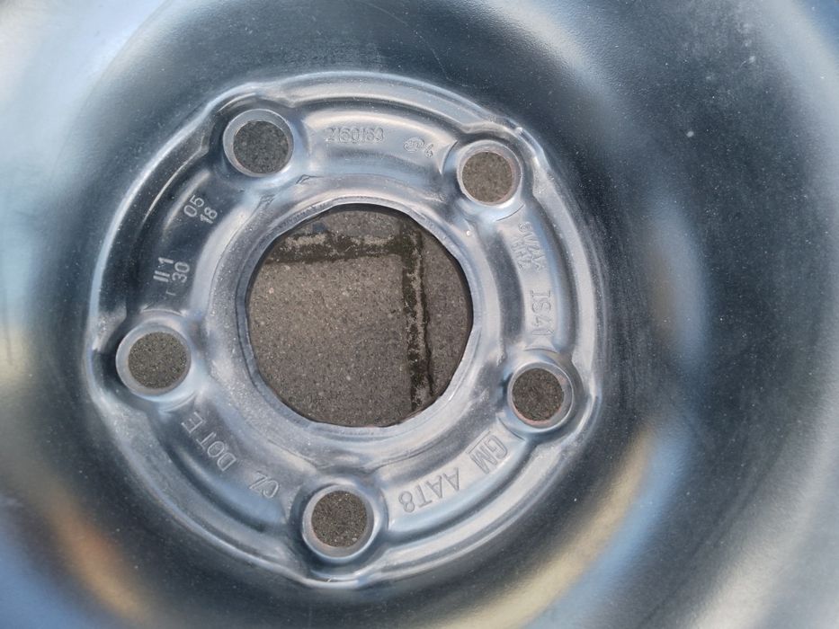 Felgi 16" Opel 5x105 orginalne, czujniki w komplecie