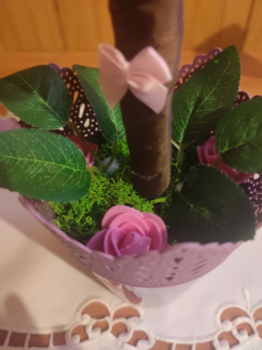 Dekoracyjne Drzewko z róż