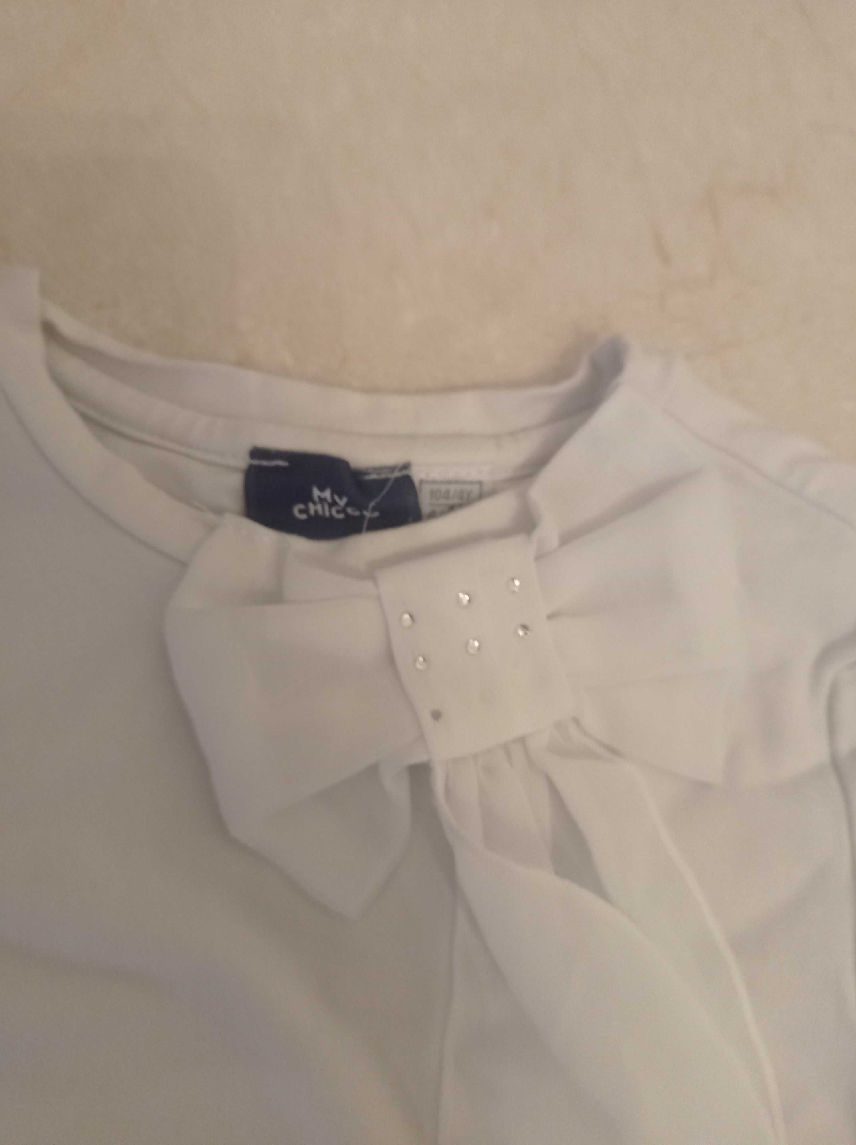 Calças Zara e camisola Mychico tamanho 4-5 anos em excelente estado