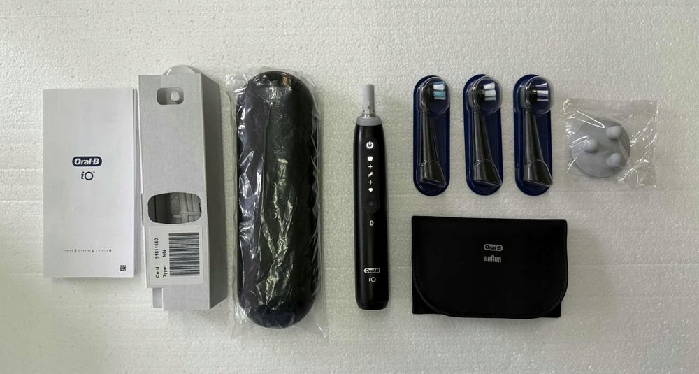 szczoteczka elektryczna oral-b io 5 + 3 końcówki