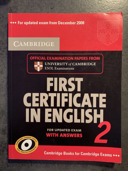 First Certificate in English 2 for updated exam with answers + 2 CDs