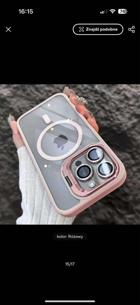 Nowe etui iphone pro max 16