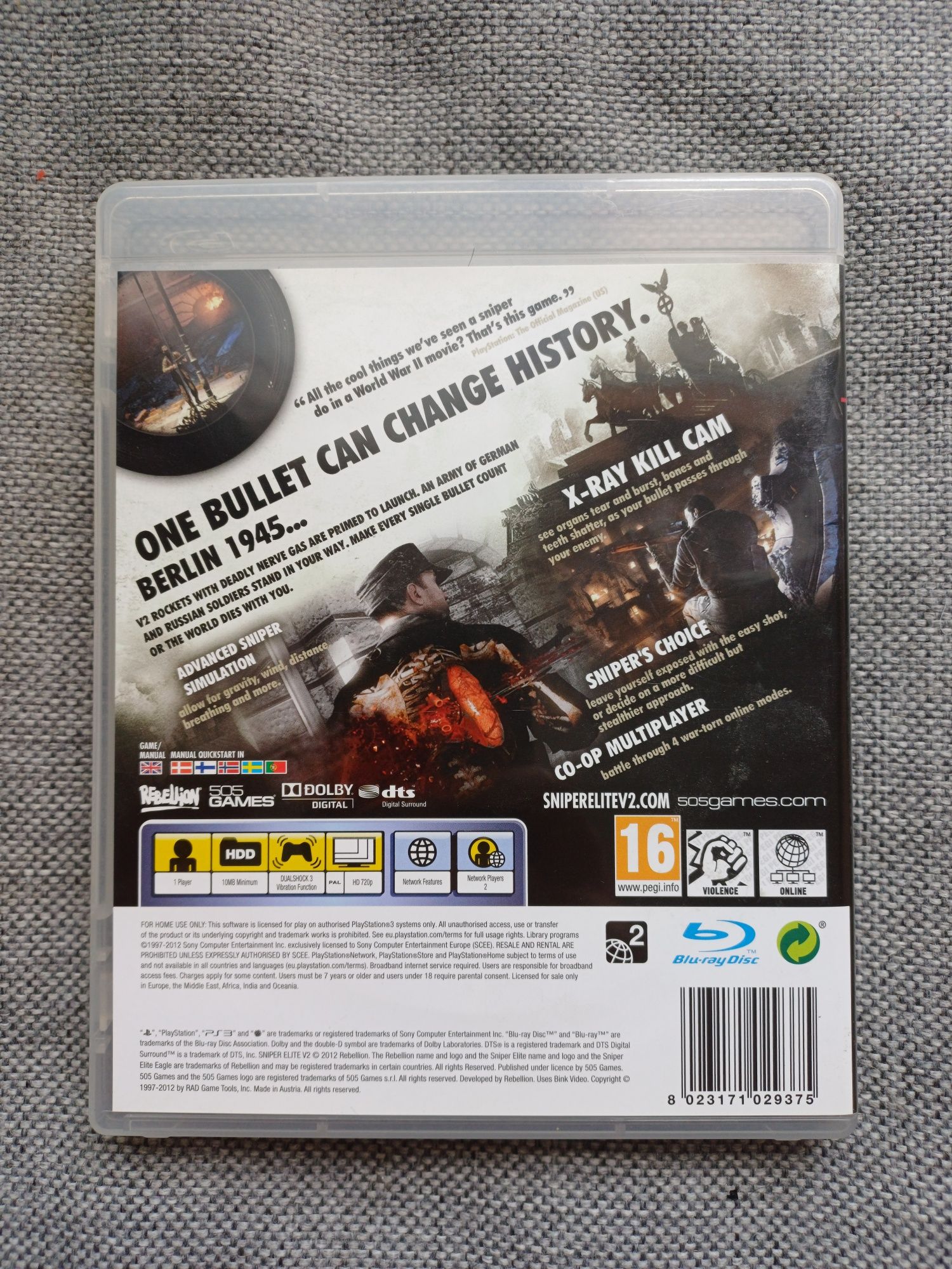 Sniper Elite V2 PS3