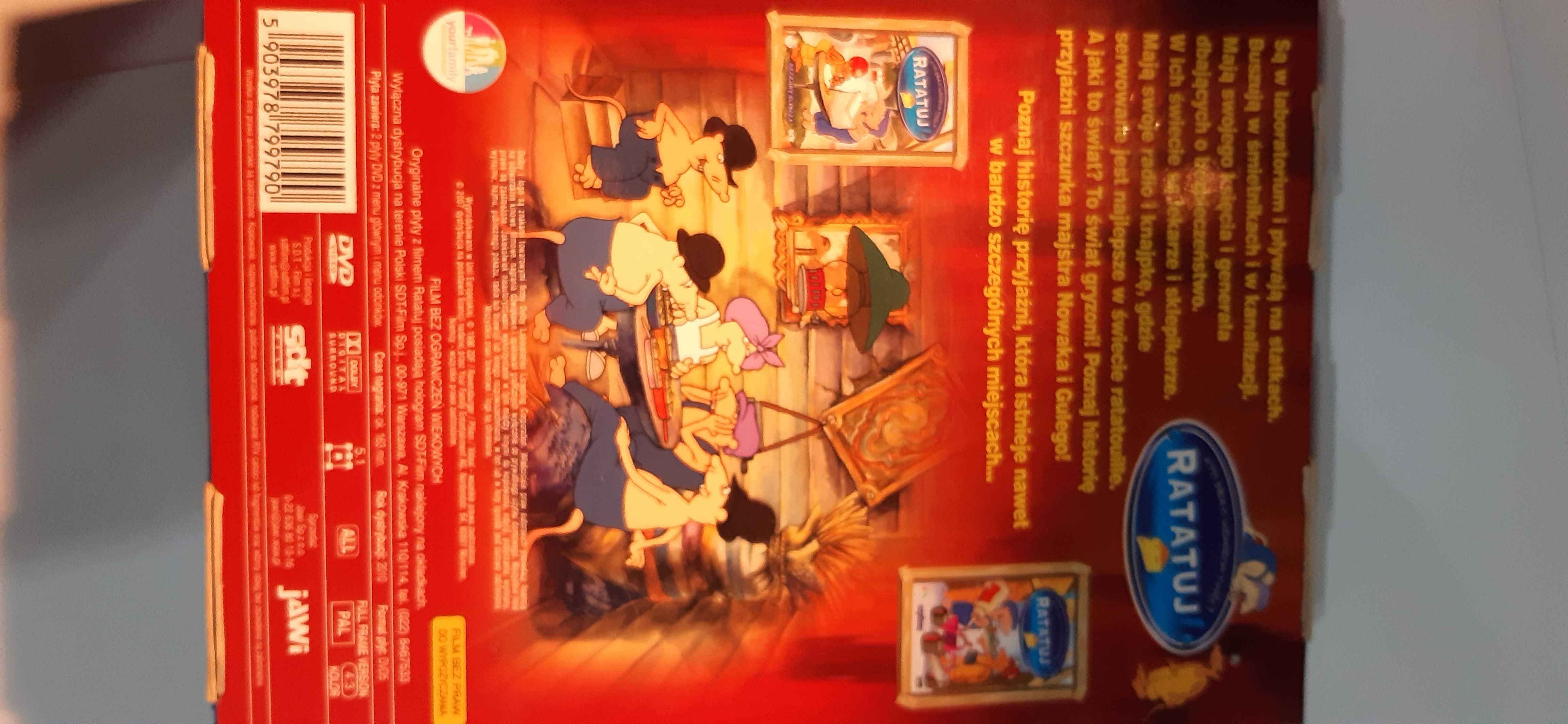 bajka dla dzieci 2 dvd box ratatuj