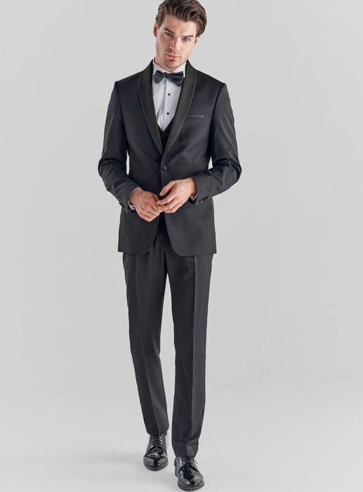 Garnitur ślubny smokingowy Paco Lorente zestaw