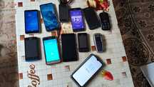 Mix różnych telefonów