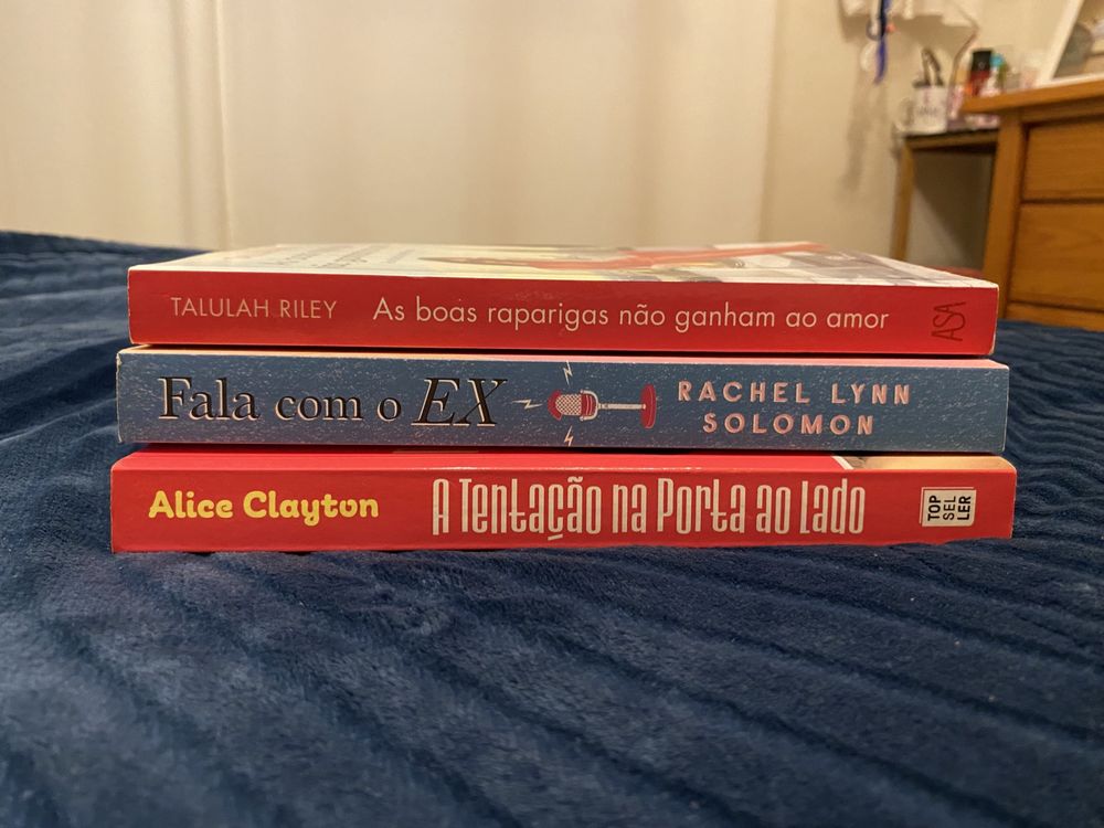 Livros de romance variados