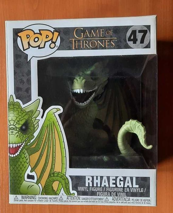 Figurka Funko pop Rhaegal 47 Game of thrones Gra o tron