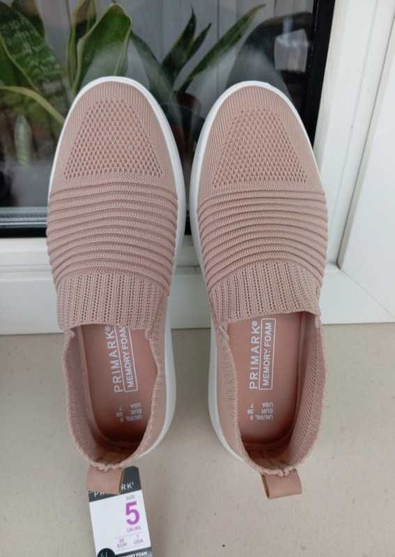 Nowe tenisówki buty Primark, Memory Foam, rozmiar 38