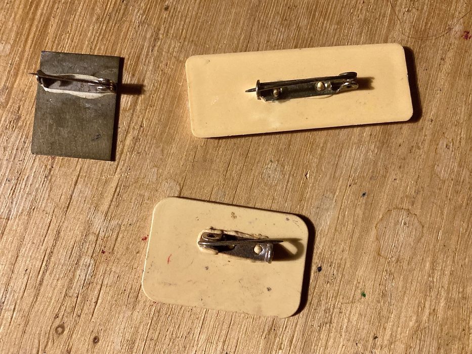 Trzy pin’sy przypinki znaczki Solidarność Wole Lecha