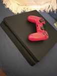 PlayStation 4 Slim + comando + jogo do gtaV