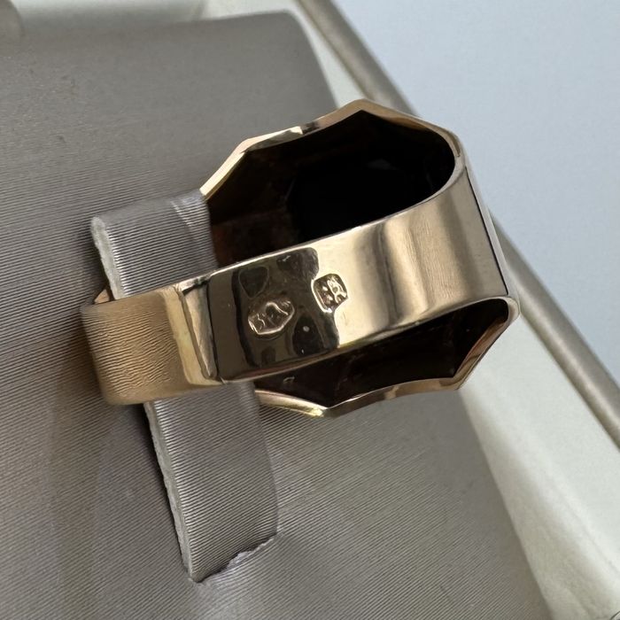 Złoty sygnet z onyxem • WARMET • 585• roz.24 • Lombard Halogsm Łódź •