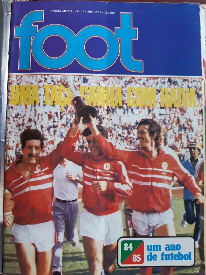 12 Revistas FOOT 1985