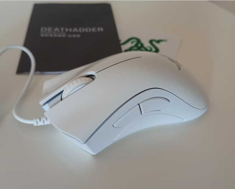 Mysz Razer DeathAdder Essential Biała Biały