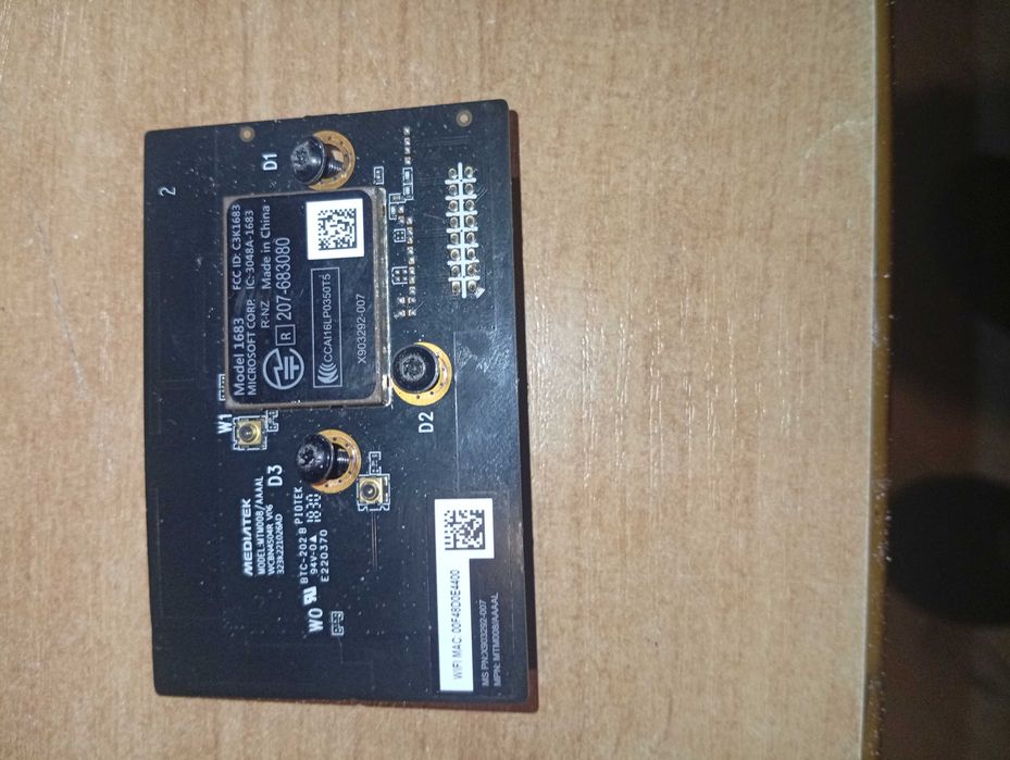 Xbox One S używany moduł wifi