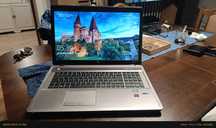 Duży Laptop 17,3 cala HP, Intel i5, Ram 16 GB, Grafika Radeon,