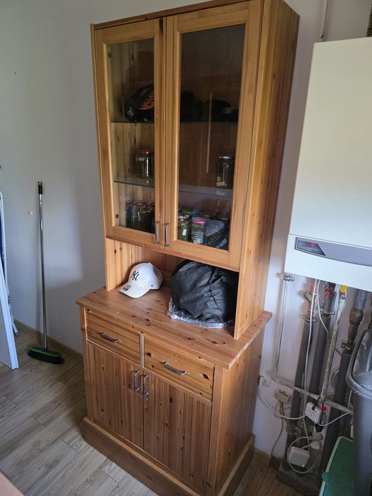 Ikea witryna szklana