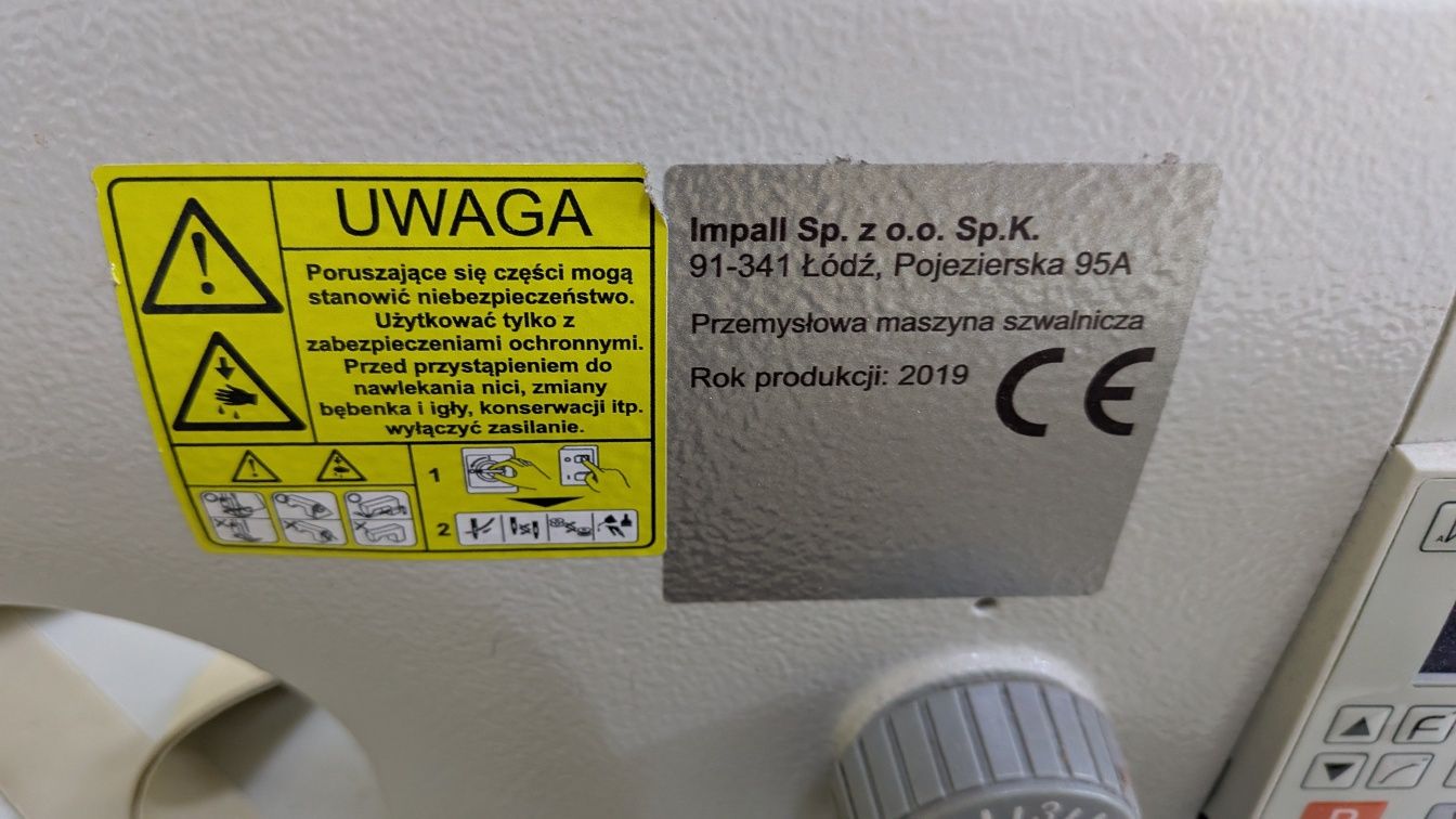 Stębnowka Siruba DL7200BMI-16,  Siruba automat, Stębnowka automat.