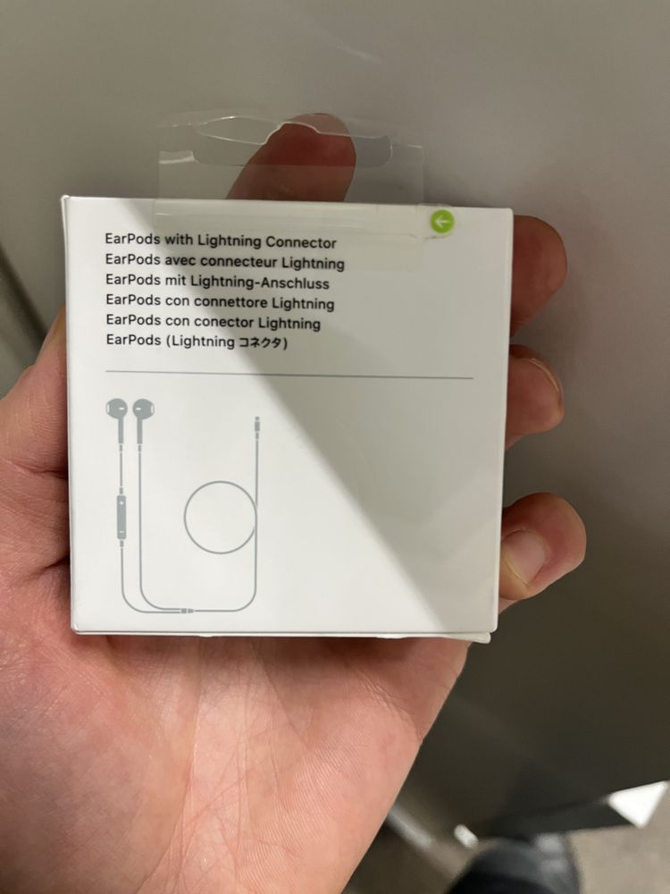 Sluchawki przewodowe apple nowe