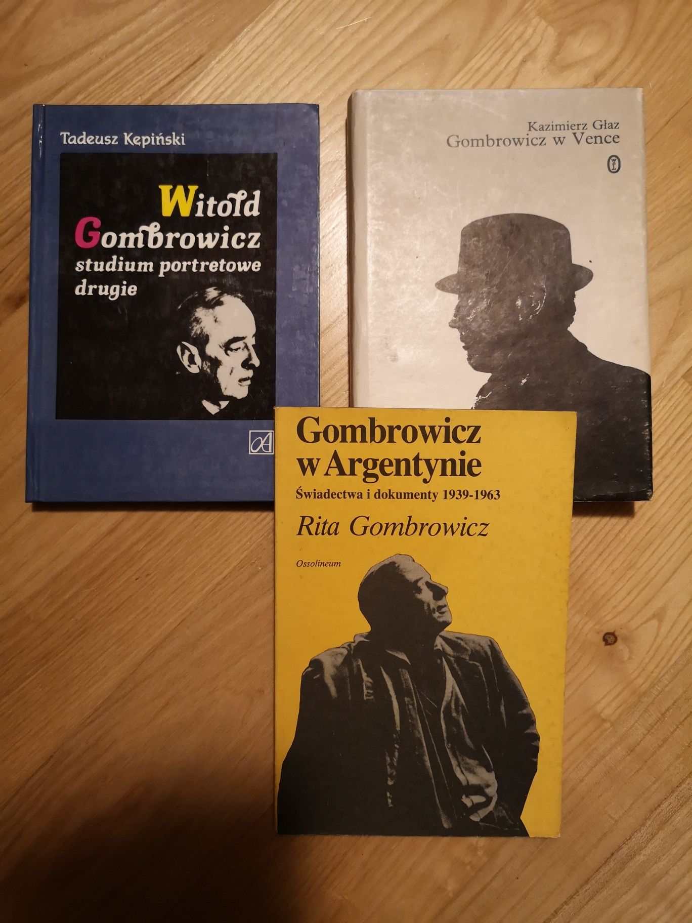 Gombrowicz w Argentynie w Vence studium portretowe