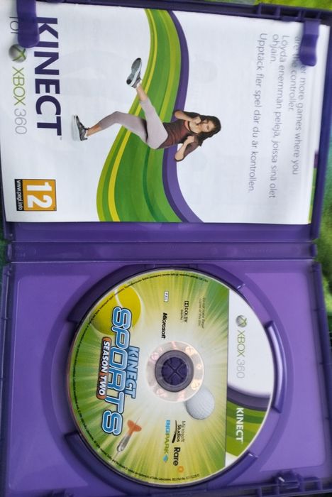 Kinect i płyta do Xbox 360